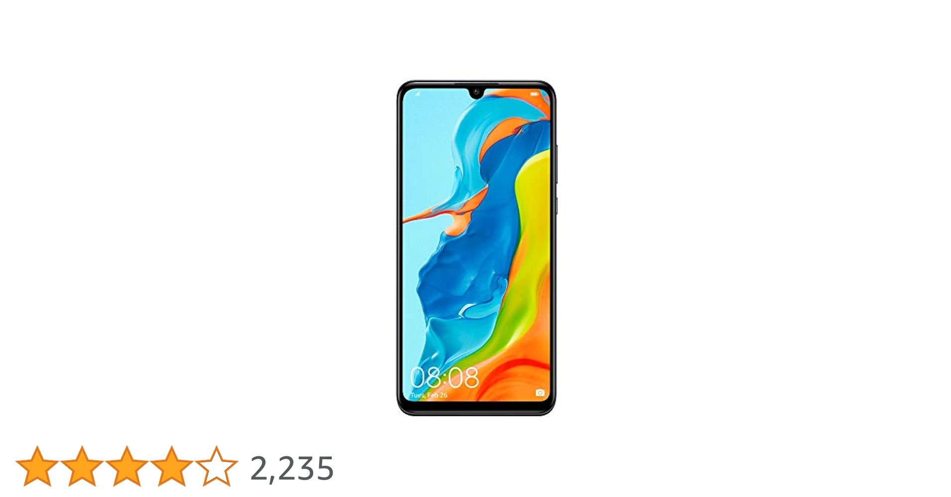 Amazon | HUAWEI P30 Lite ミッドナイトブラック 【日本正規代理